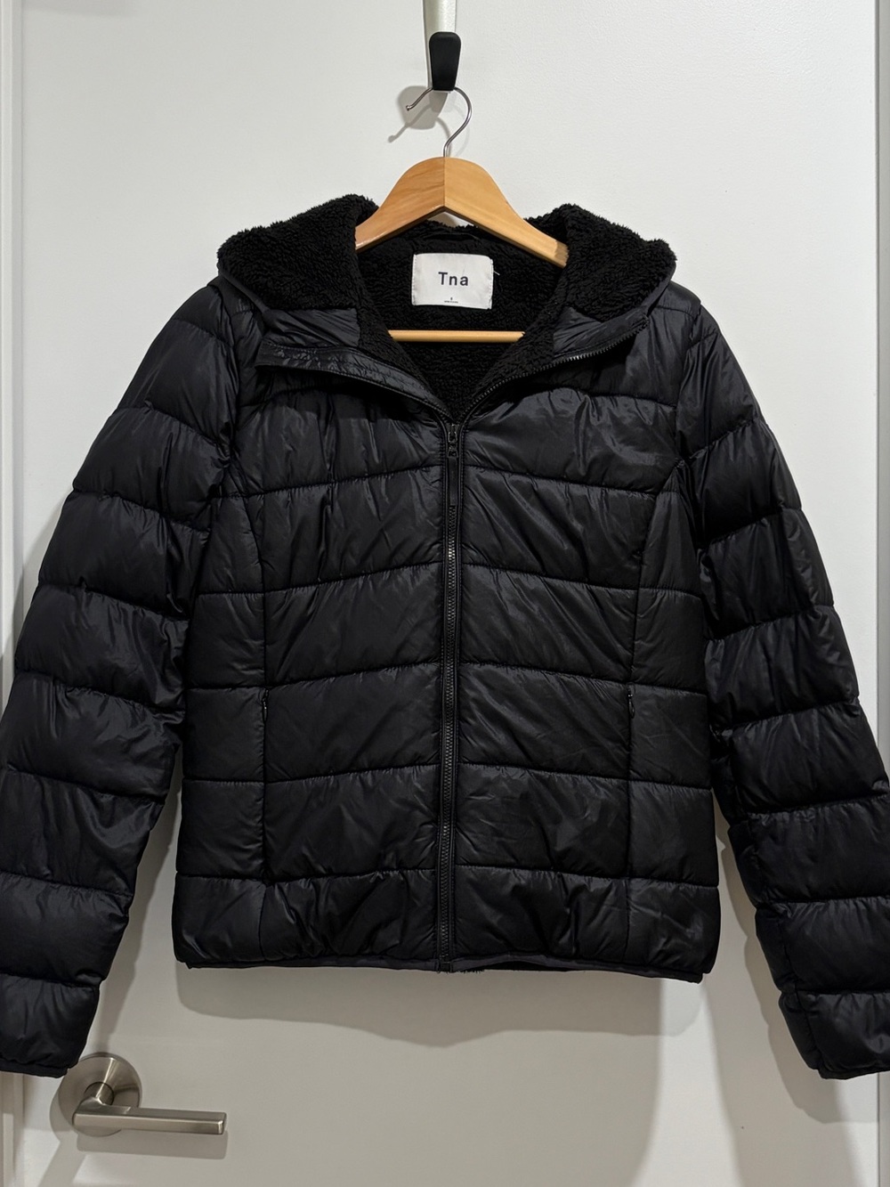 Aritzia Little Fuzzy Puff Jacket